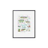 "Winston-Salem, NC" Fine Art Print