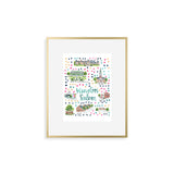 "Winston-Salem, NC" Fine Art Print