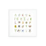 ABC Woodlands Print, Fine Art Print