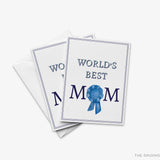 World's Best Mom Greeting Card