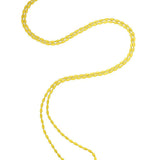 Charleston Rice Bead Necklace (Sunshine Yellow)