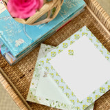 Yellow Block Print Notepad