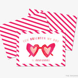 You Brighten My Day Valentine's Day Cards