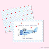 You're Plane Awesome Valentine's Day Cards