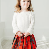 Red Tartan Skirt