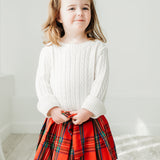 Red Tartan Skirt