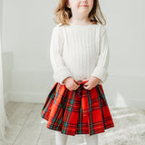 Red Tartan Skirt