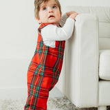 Baby boy Red Tartan Longall