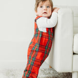 Baby boy Red Tartan Longall