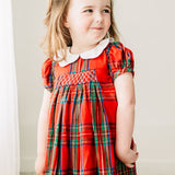 Red Tartan Dress