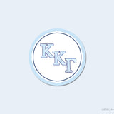 Kappa Kappa Gamma Round Stickers Officially Licensed