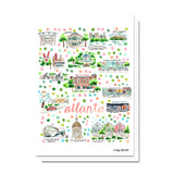 Atlanta, GA Map Card