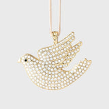 Dove hanging ornament