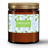Natural Wax Candle in Amber Jar (9oz)