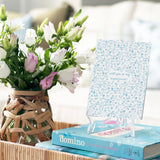 Bridal Ask Blue Florals Card