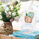 Bridal Tote Bridesmaids/MOH Ask Card