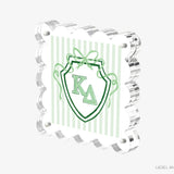 Kappa Delta Art Print – Officially Licensed Sorority Decor with Scalloped Frame
