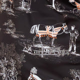 Equestrian Brown Toile Tunic