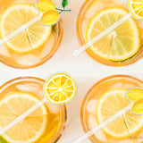 Lemon Acrylic Drink Stir Sticks