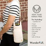 Ivory Vegan Leather HydroBag® with Strap Bundle Oprah's Favorite Things