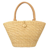 Hand Woven Straw Purse