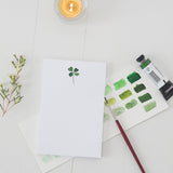 Four Leaf Clover Mini Notepad