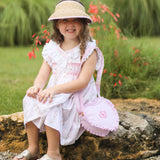 Sconset Straw Bow Visor (Girls)