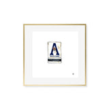 Auburn Matchbook Fine Art Print