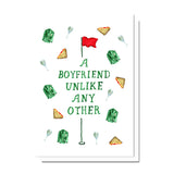 Masters Inspired Golf Card
