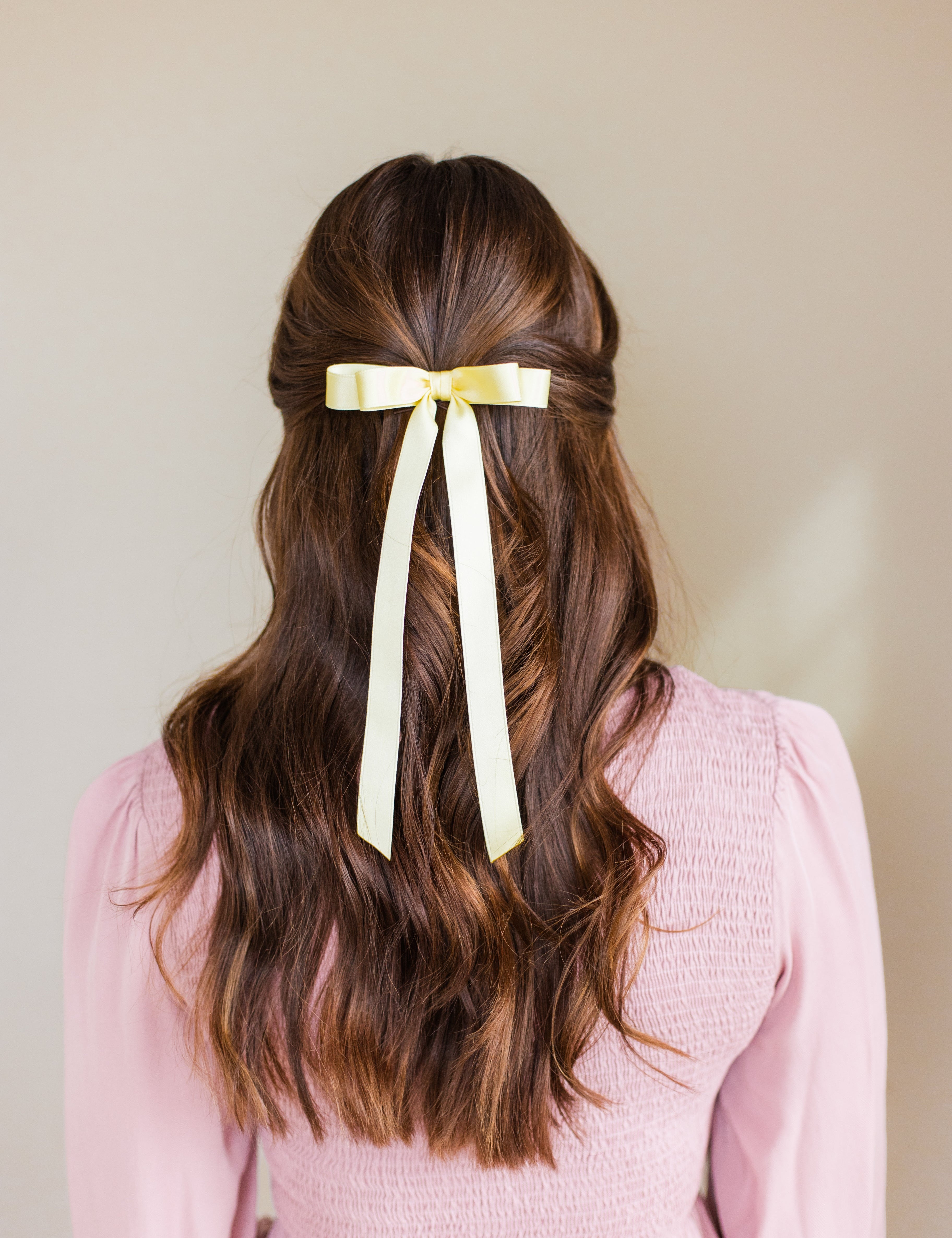 Micro Alice Matte Satin Bow