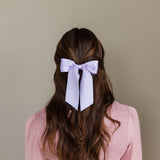 Bailee Matte Satin Bow