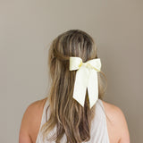 Bailee Matte Satin Bow