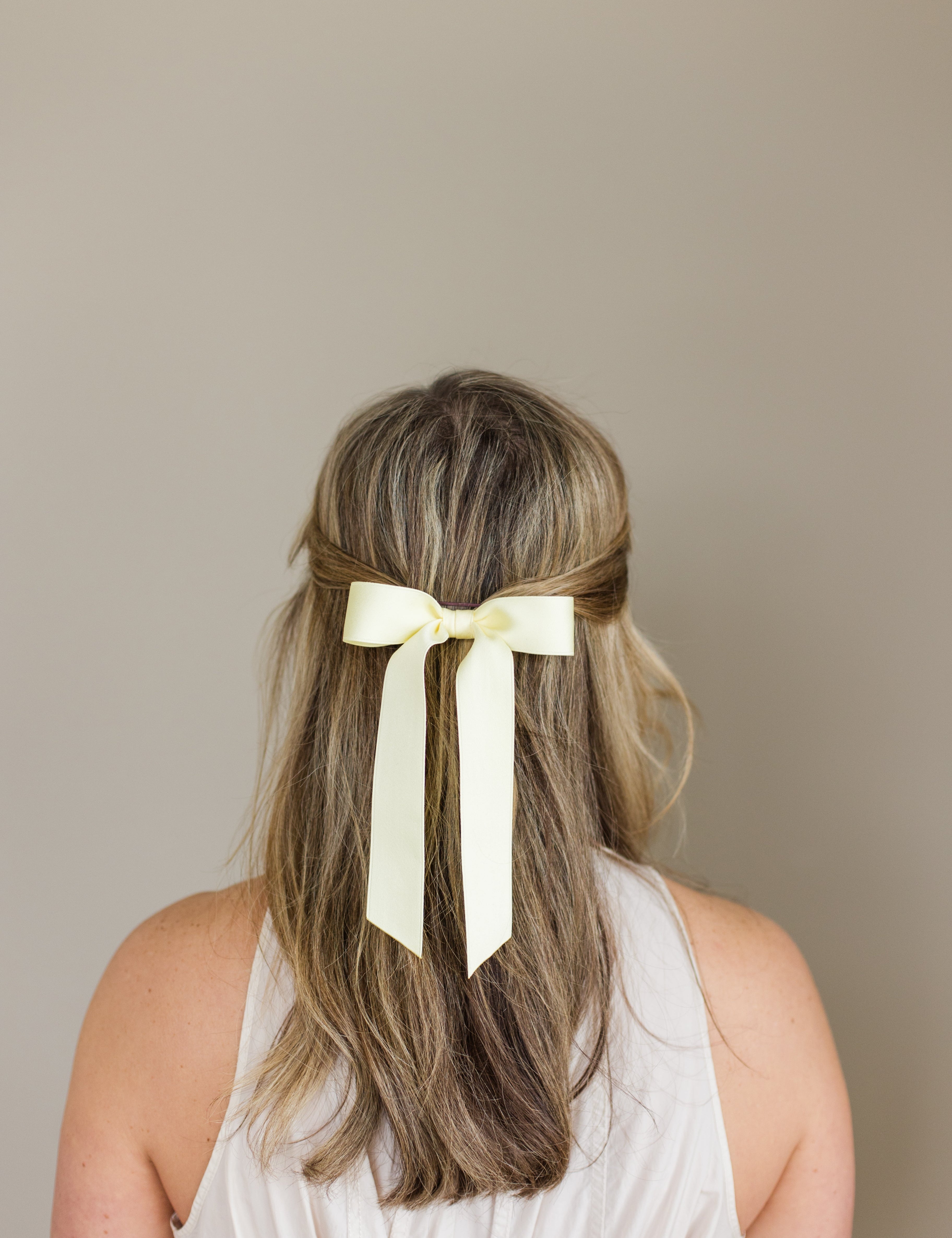 Florence Matte Satin Bow