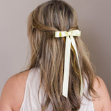 Micro Alice Matte Satin Bow