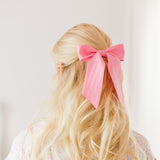 Bailee Matte Satin Bow