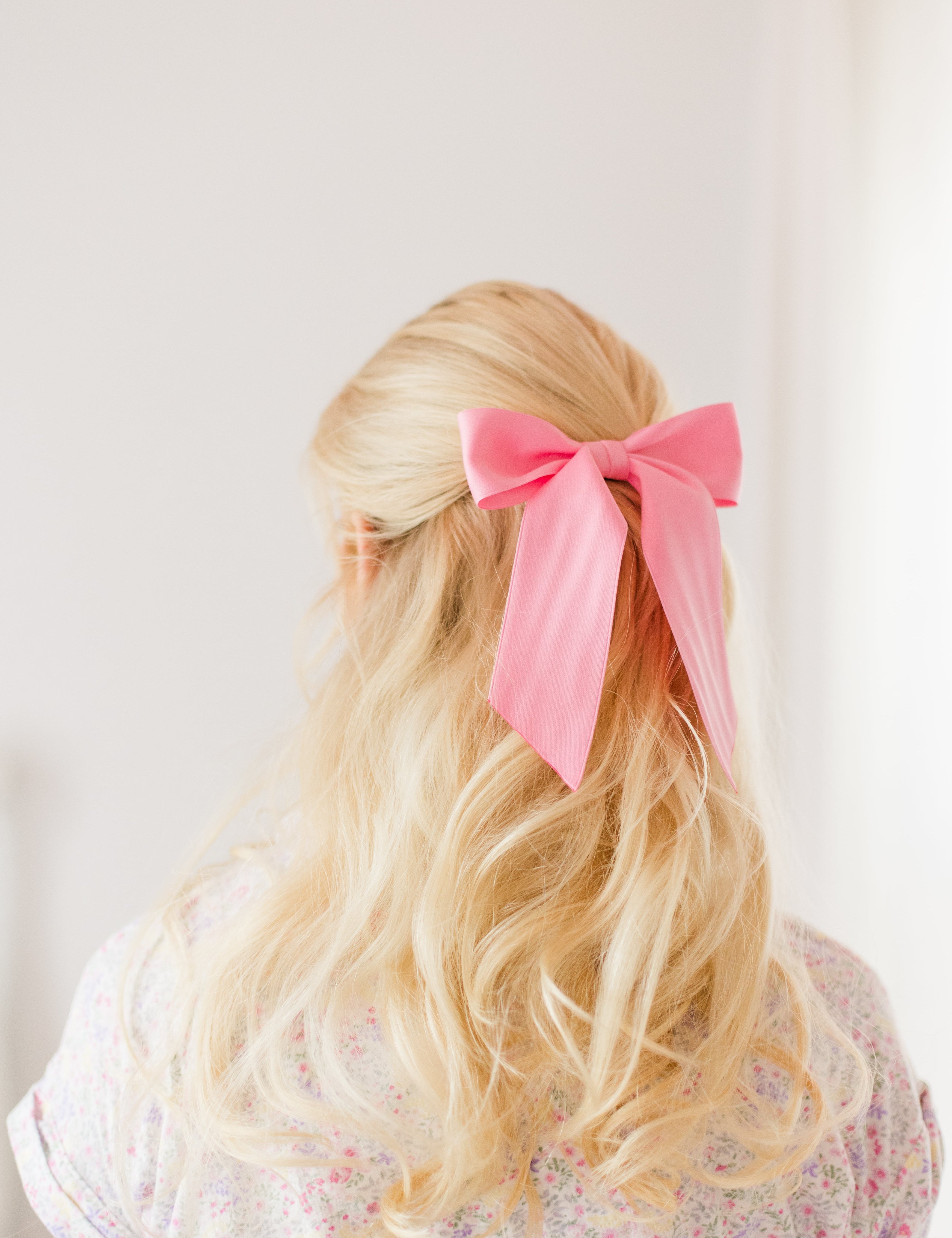 Bailee Matte Satin Bow