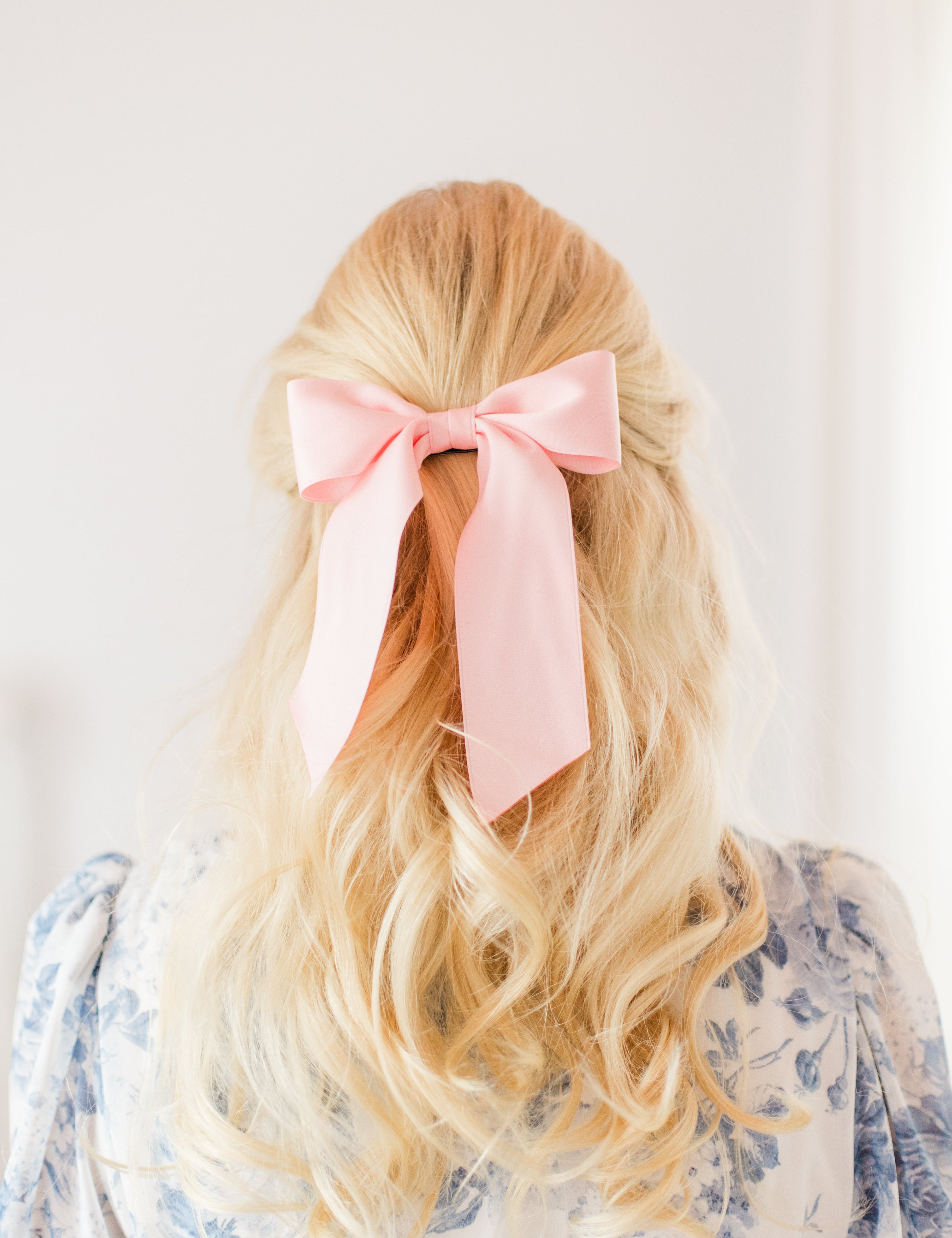 Bailee Matte Satin Bow