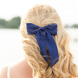 Bailee Matte Satin Bow