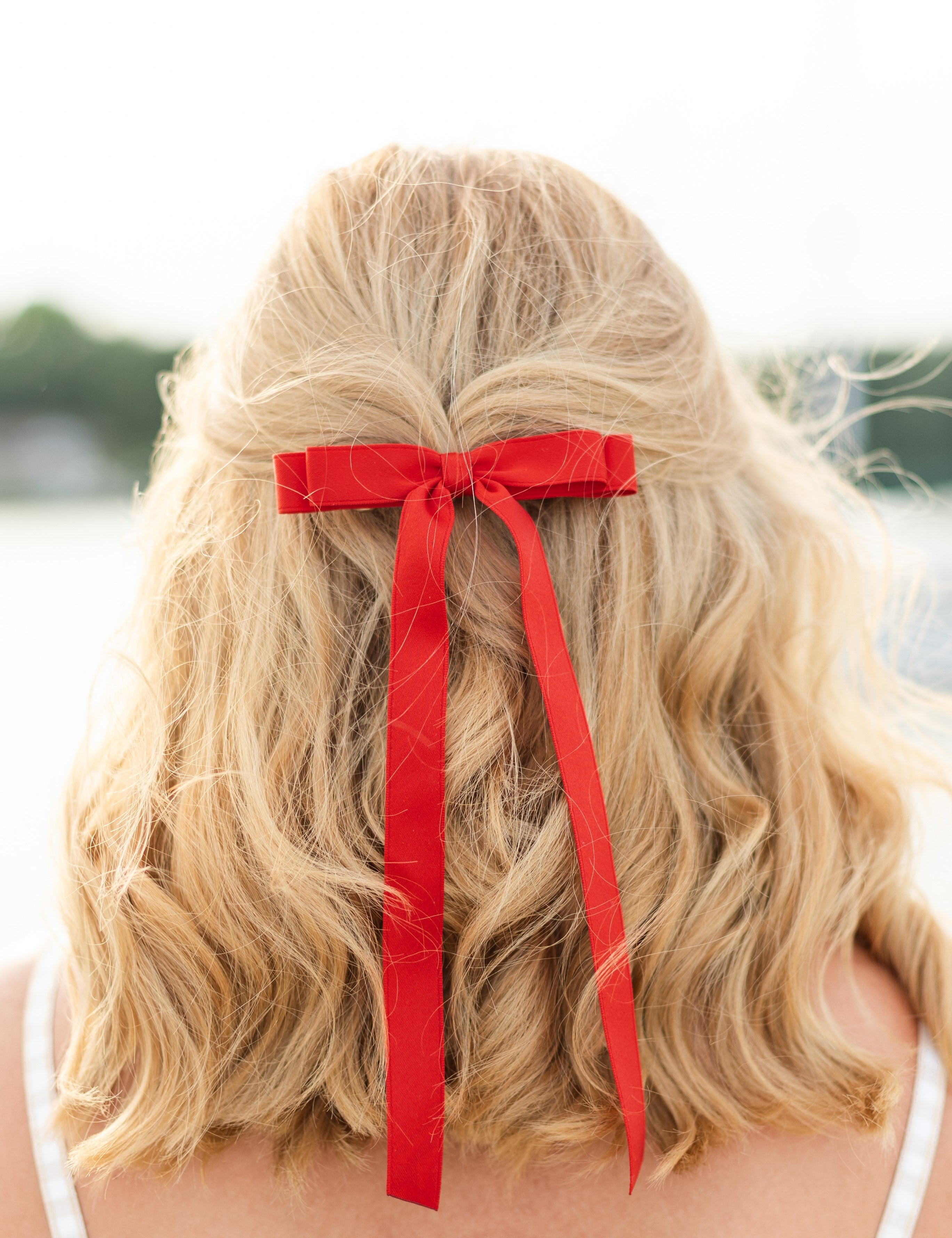 Micro Alice Matte Satin Bow