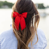 Delora Matte Satin Bow