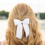 Delora Matte Satin Bow