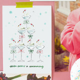 Seven Swans Card