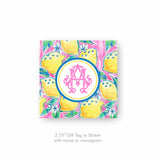 Preppy Lemon Notecards
