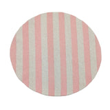 Pink & White Cabana Stripe Placemats