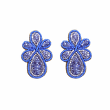 Mercer Earrings in Periwinkle