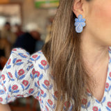 Mercer Earrings in Periwinkle