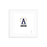Auburn Matchbook Fine Art Print