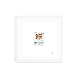 Clemson Esso Matchbook Fine Art Print