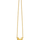 Bow Pendant Necklace