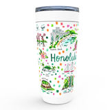 Honolulu, HI Map Tumbler